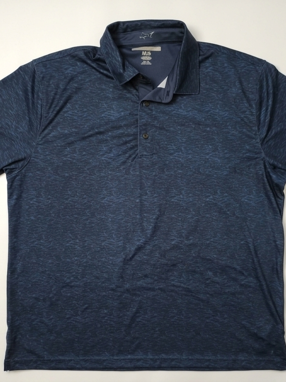 Greg Norman Ml75 Play Dry Performance Polo Shirt - Navy Black‎ Xl